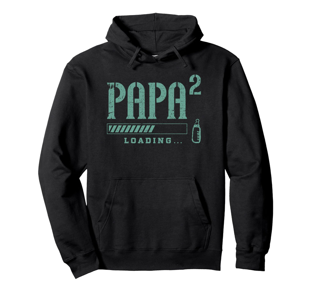 Expectant Papa Twins 2Nd Child Hoodie - Casual Everyday Wear for Adults - T-Shirt, Sweatshirt, Hoodie