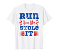 Funny Baseball Mom Dad Run Like You Stole It T-Shirt - Graphic Print Unisex - T-Shirt, Sweatshirt, Hoodie