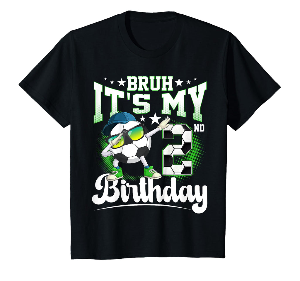 2 Years Old Birthday Bruh Its My T-Shirt - Fun Novelty Design for Adults - T-Shirt, Sweatshirt, Hoodie