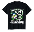 2 Years Old Birthday Bruh Its My T-Shirt - Fun Novelty Design for Adults - T-Shirt, Sweatshirt, Hoodie