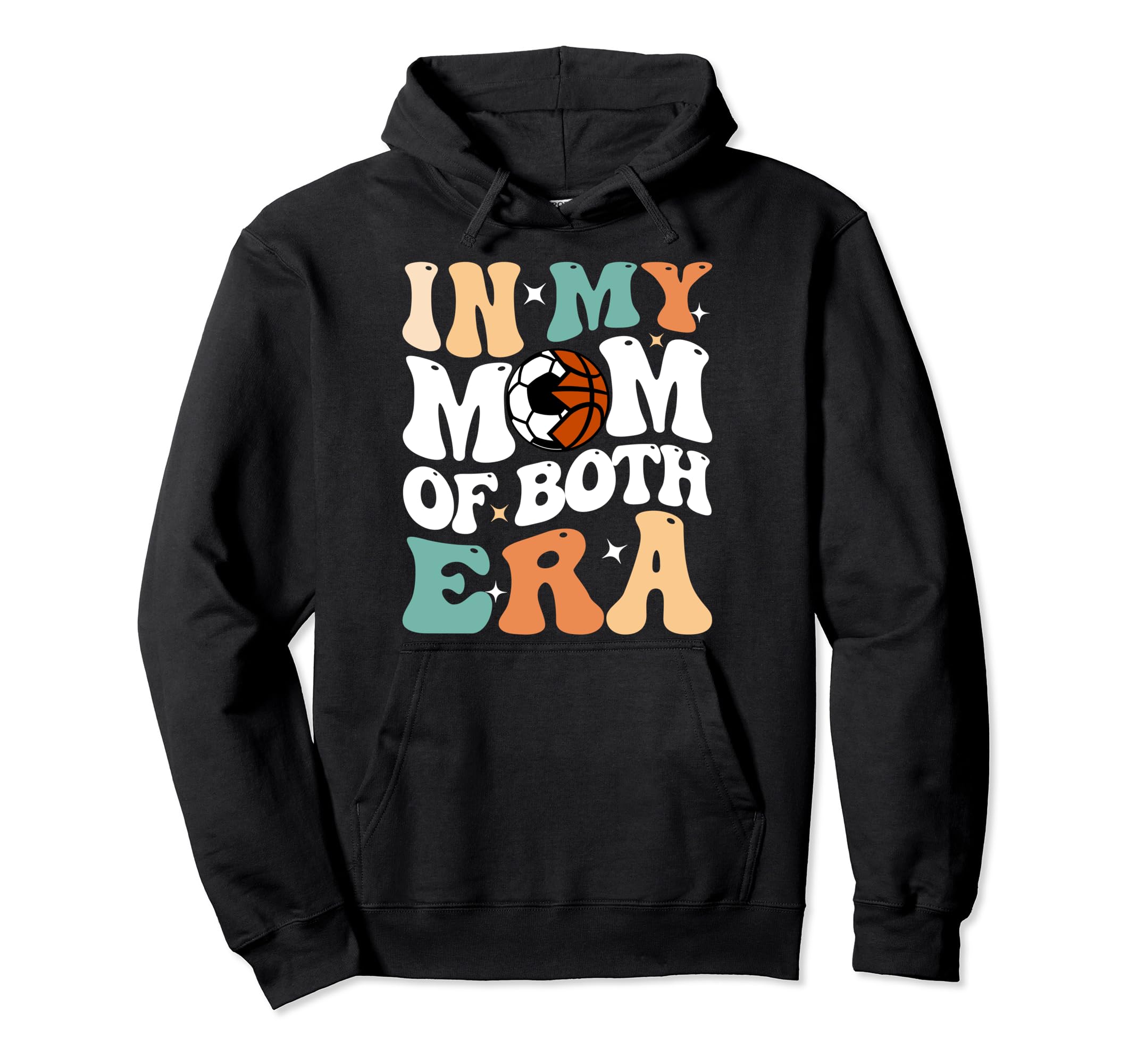 My Mom Both Era Funny Soccer Hoodie - Aesthetic Graphic for Adults - T-Shirt, Sweatshirt, Hoodie