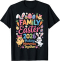 Happy Family Easter 2026 Making Memories Bunny - Adult & Kids T-Shirts, Sweatshirts & Hoodies apparel design preview 1