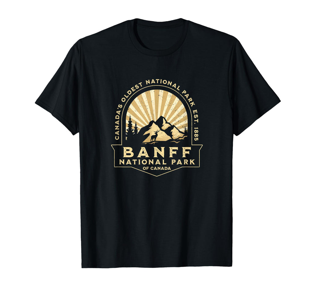 Banff National Park Canada Souvenir T-Shirt - Streetwear Style Unisex - T-Shirt, Sweatshirt, Hoodie