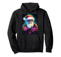 Cyber Santa Dad Funny Hoodie - Fun Novelty Design Men Women - T-Shirt, Sweatshirt, Hoodie