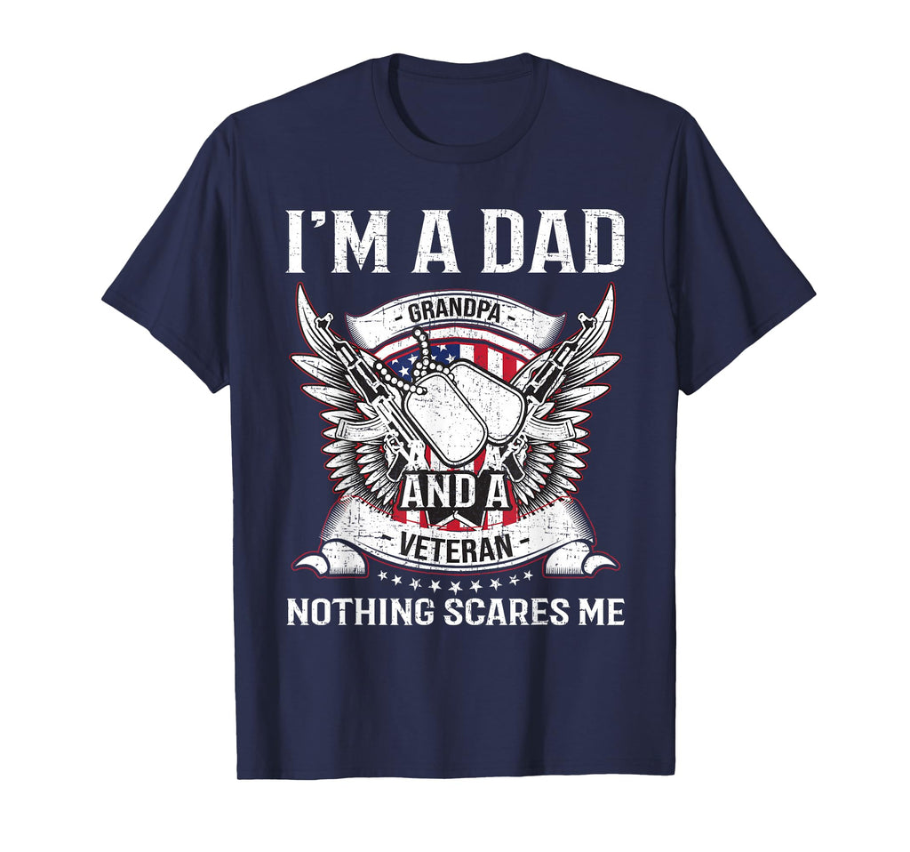 Im Dad Grandpa Veteran Fathers Day Dad T-Shirt - Fun Novelty Design Unisex - T-Shirt, Sweatshirt, Hoodie