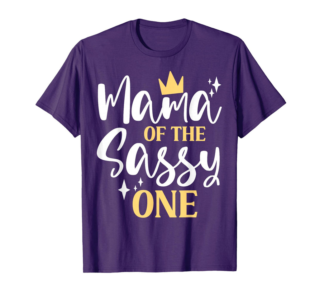 Mama Sassy One 1St Birthday First T-Shirt - Graphic Print Men Women - T-Shirt, Sweatshirt, Hoodie