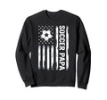 Soccer Papa Proud Soccer Grandpa Usa Sweatshirt - Streetwear Style Unisex - T-Shirt, Sweatshirt, Hoodie