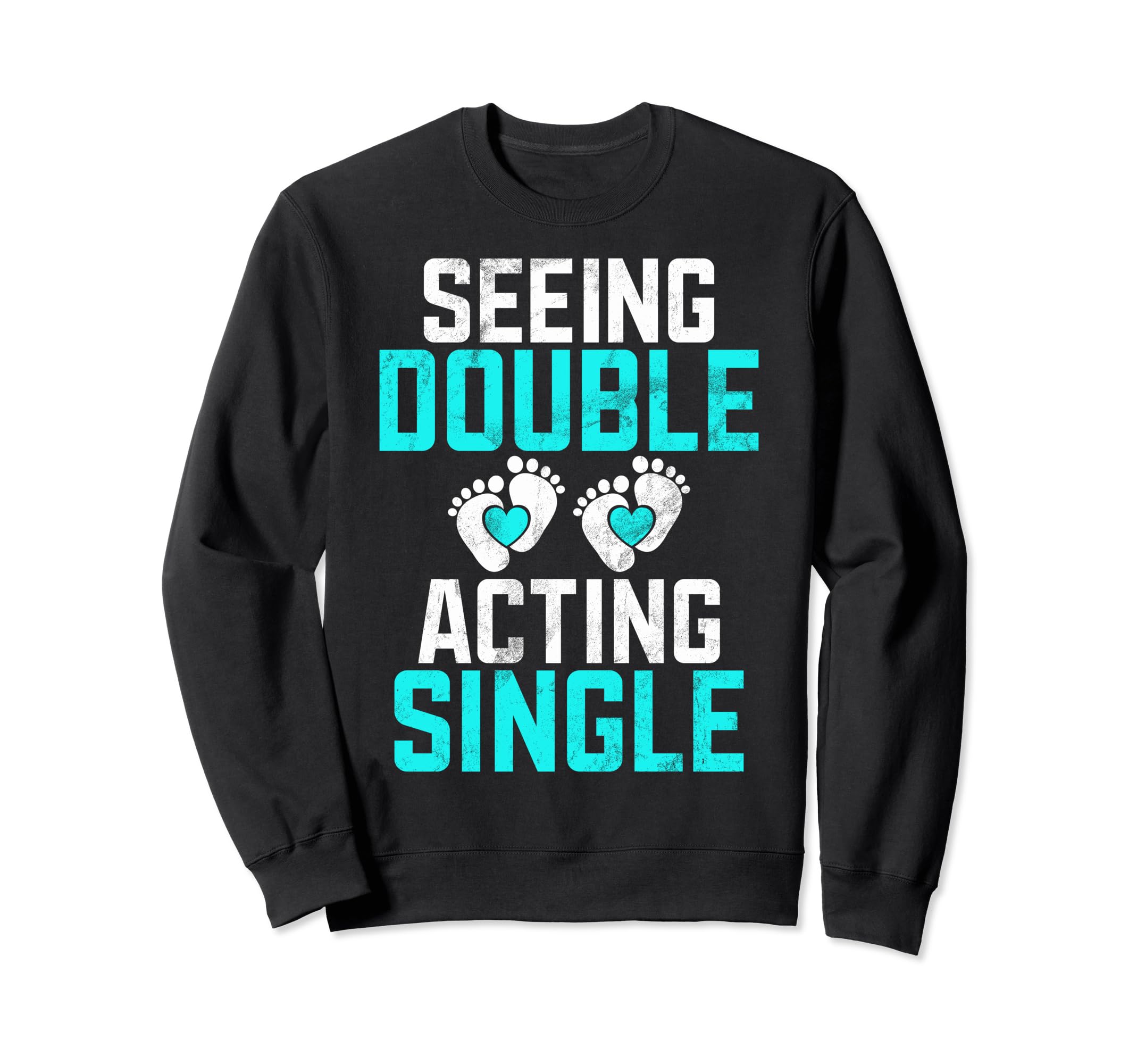 Seeing Double Acting Single Twin Sweatshirt - Custom Art Print for Adults - T-Shirt, Sweatshirt, Hoodie