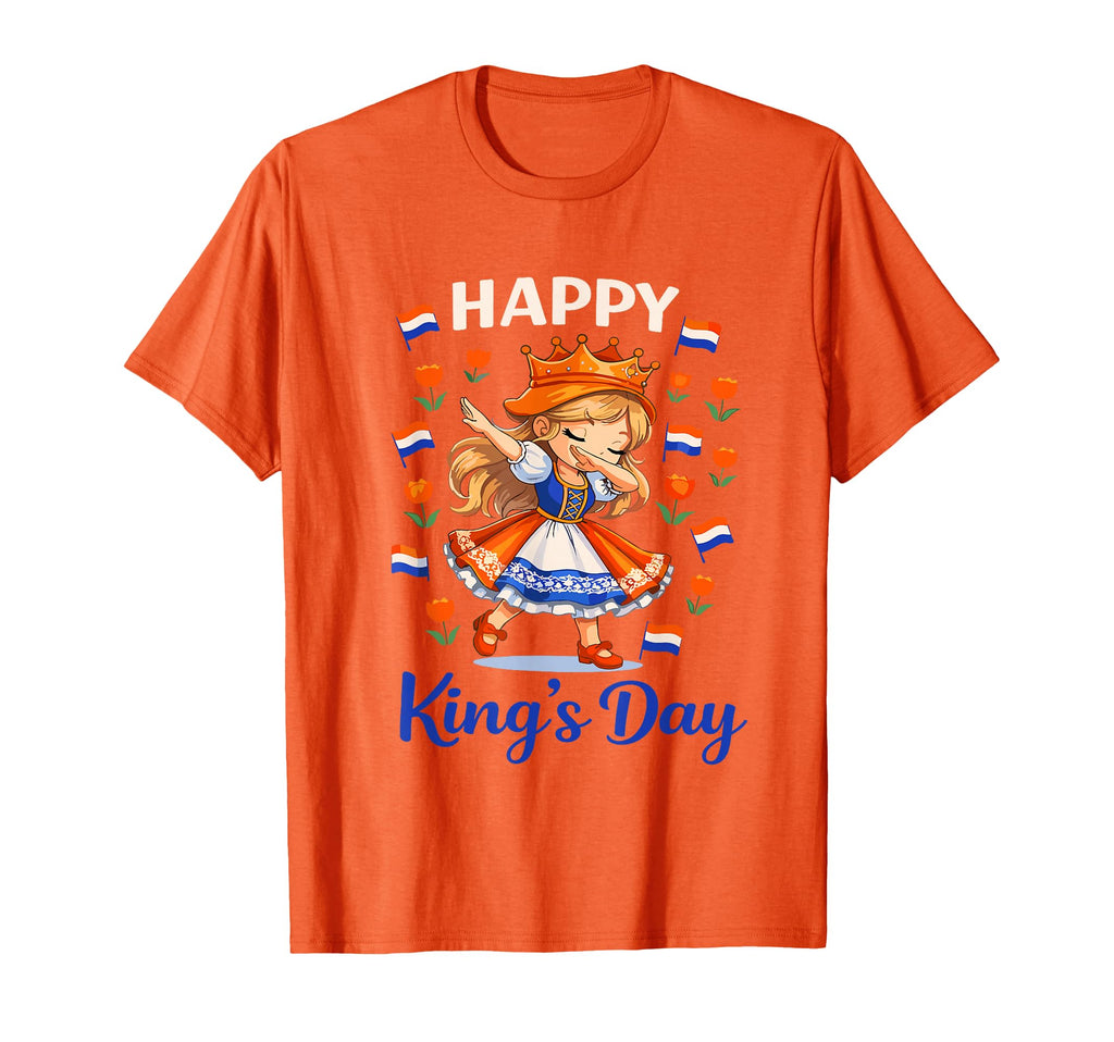 Kings Day Netherlands Flag Koningsdag T-Shirt - Unique Graphic Unisex - T-Shirt, Sweatshirt, Hoodie