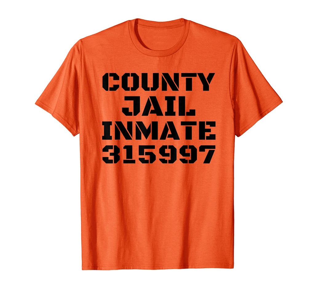 County Jail Inmate 315997 Halloween Diy T-Shirt - Trendy Graphic Men Women - T-Shirt, Sweatshirt, Hoodie