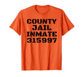 County Jail Inmate 315997 Halloween Diy T-Shirt - Trendy Graphic Men Women - T-Shirt, Sweatshirt, Hoodie