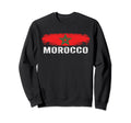 Moorish American Morocco Flag Sweatshirt - Novelty Apparel for Adults - T-Shirt, Sweatshirt, Hoodie