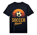Proud Soccer Nana Funny Grandma Lover T-Shirt - Minimalist Print Unisex - T-Shirt, Sweatshirt, Hoodie