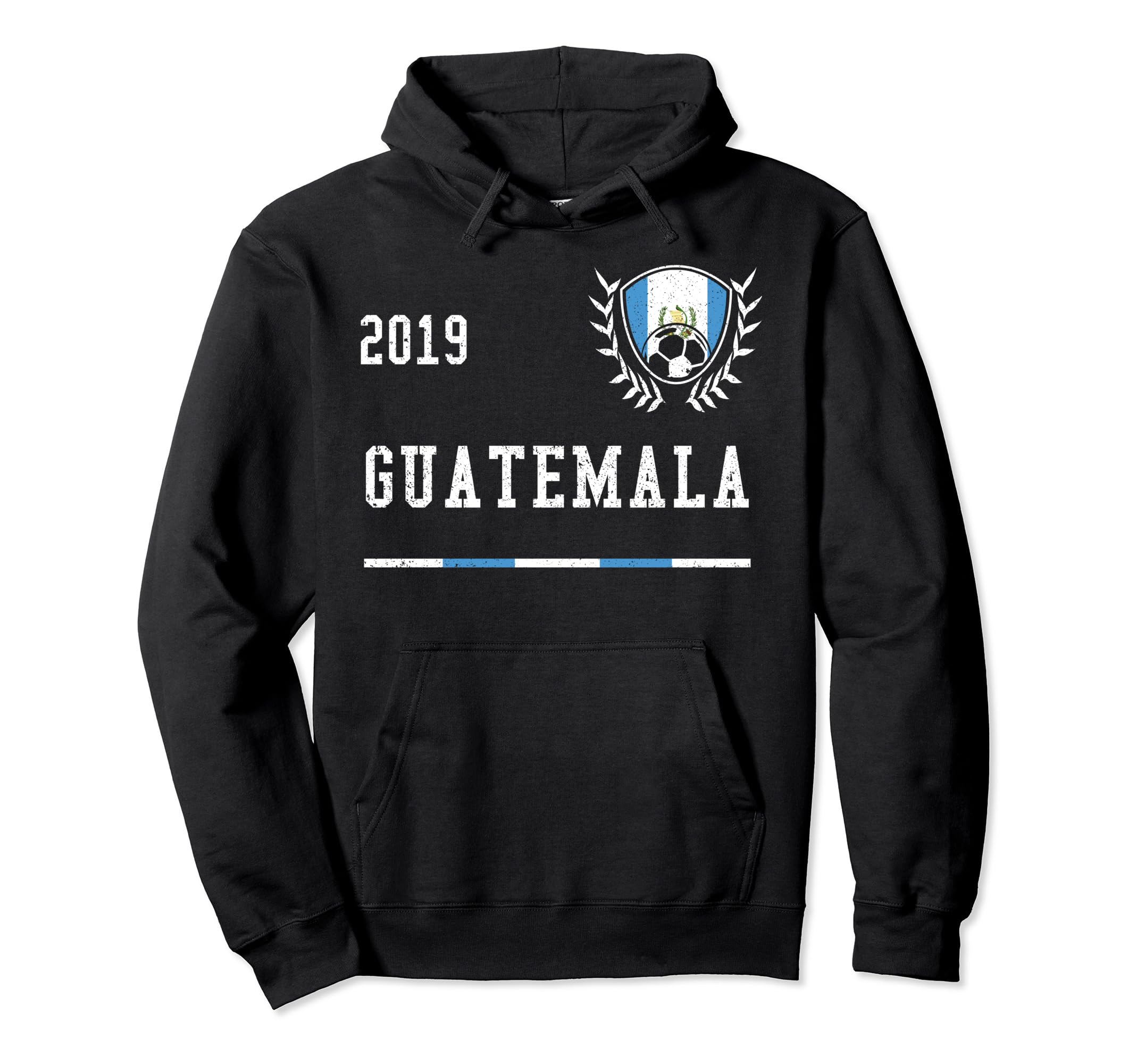 Guatemala Football Jersey 2019 Hoodie - Fun Novelty Design Men Women - T-Shirt, Sweatshirt, Hoodie