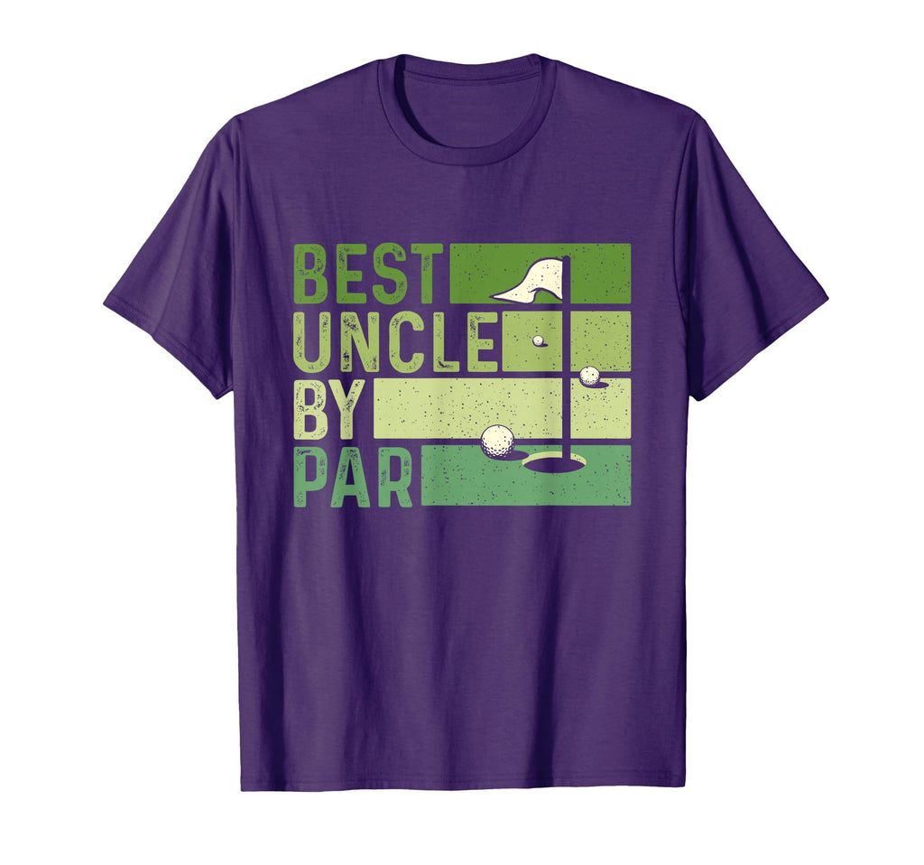Best Uncle Par Golf Lover T-Shirt - Casual Everyday Wear for Adults - T-Shirt, Sweatshirt, Hoodie