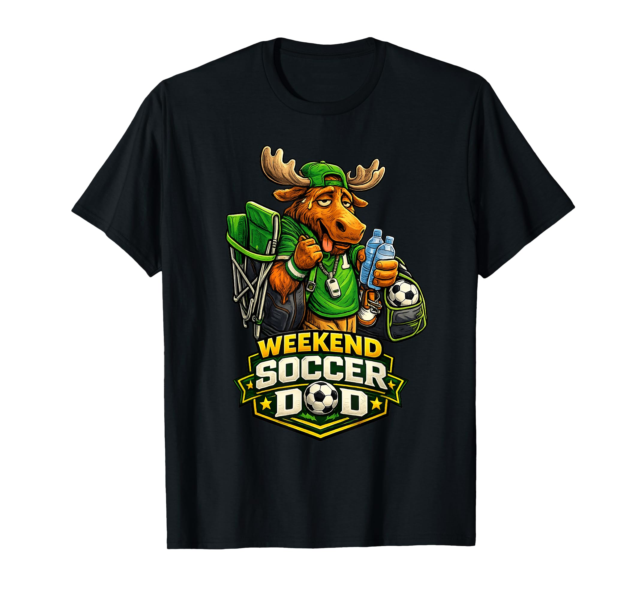 Weekend Soccer Dad Tournament Parent T-Shirt - Minimalist Print Unisex - T-Shirt, Sweatshirt, Hoodie