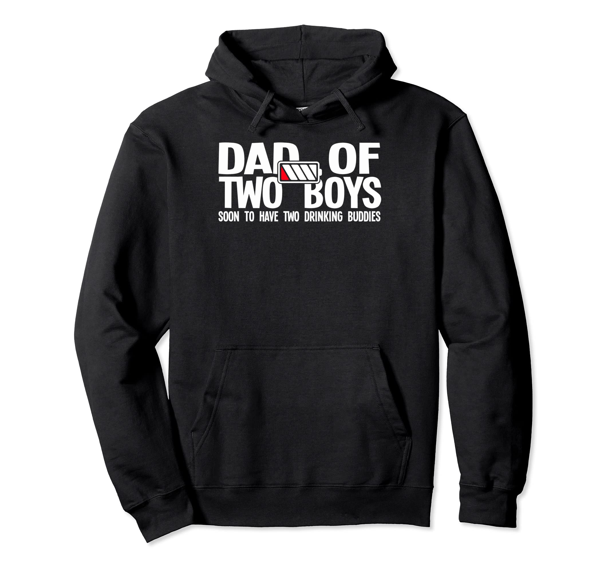 Dad Two Dad Hoodie - Trendy Graphic Men Women - T-Shirt, Sweatshirt, Hoodie