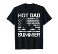 Hot Dad Summer Patriotic Dad Veteran T-Shirt - Custom Art Print Men Women - T-Shirt, Sweatshirt, Hoodie