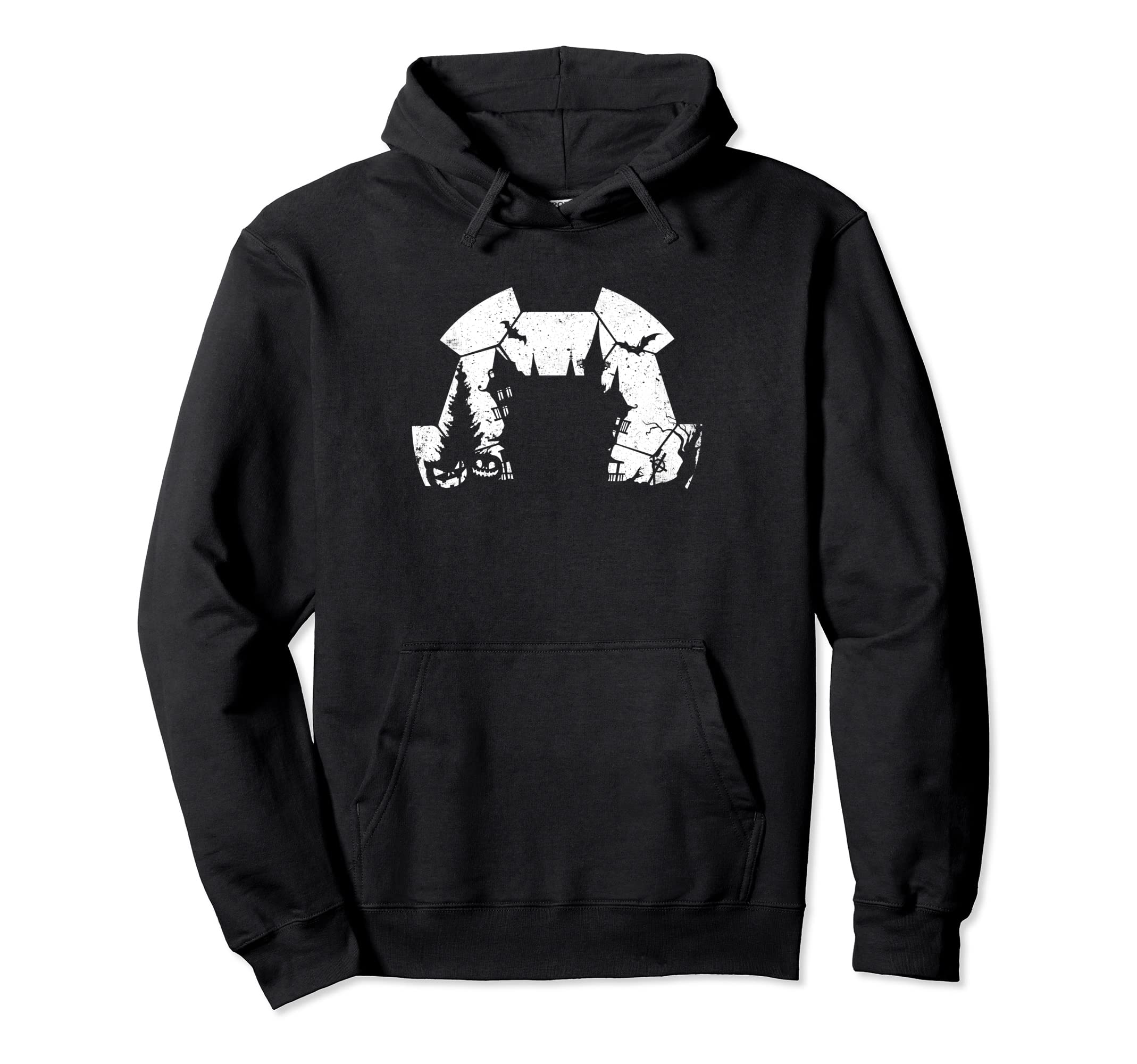 Distressed Soccer Halloween Costumes Hoodie - Minimalist Print for Adults - T-Shirt, Sweatshirt, Hoodie