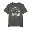 Worlds Greatest Tattooed Dad Funny T-Shirt - Fun Novelty Design Men Women - T-Shirt, Sweatshirt, Hoodie