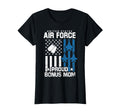 Proud Bonus Mom Us Air Force T-Shirt - Fun Novelty Design for Adults - T-Shirt, Sweatshirt, Hoodie