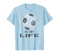 Dna Fingerprint Soccer Ball Soccer Is T-Shirt - Novelty Apparel for Adults - T-Shirt, Sweatshirt, Hoodie