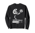 Kawaii Frog Soccer Skills Sweatshirt - Fun Novelty Design for Adults - T-Shirt, Sweatshirt, Hoodie