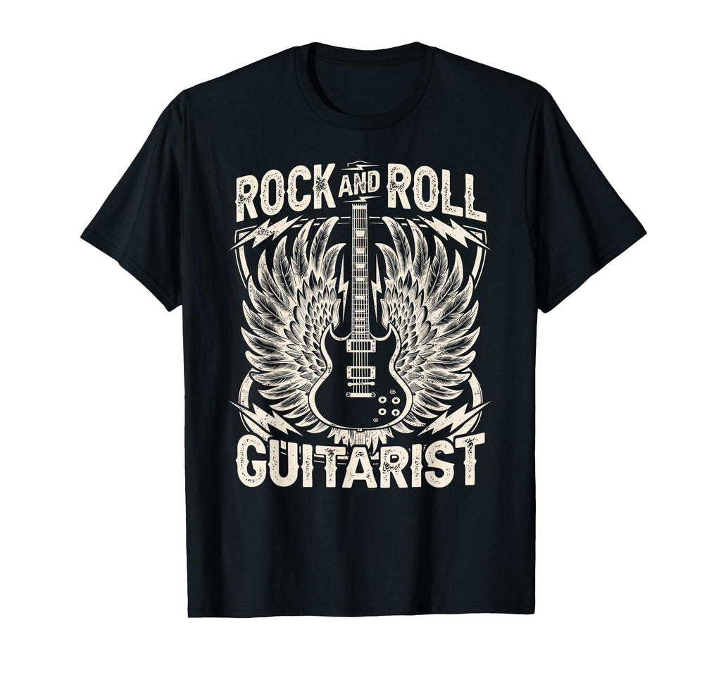 Rock And Roll Guitarist T-Shirt - Novelty Apparel for Adults - T-Shirt, Sweatshirt, Hoodie