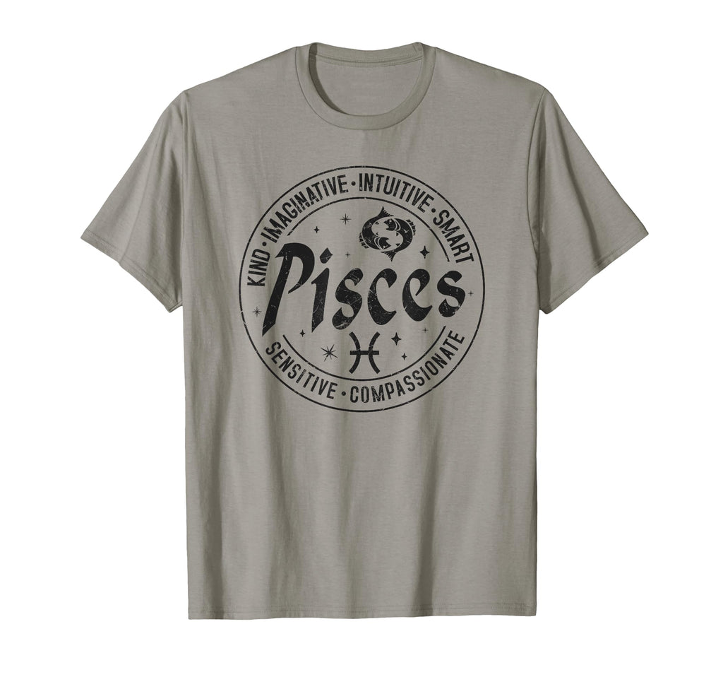 Pisces Virtues Zodiac Pisces T-Shirt - Streetwear Style for Adults - T-Shirt, Sweatshirt, Hoodie