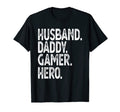 Mens Funny Husband Dad Father Gamer T-Shirt - Custom Art Print Men Women - T-Shirt, Sweatshirt, Hoodie