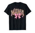 Mama Bow Leopard Floral Family Matching T-Shirt - Custom Art Print Unisex - T-Shirt, Sweatshirt, Hoodie