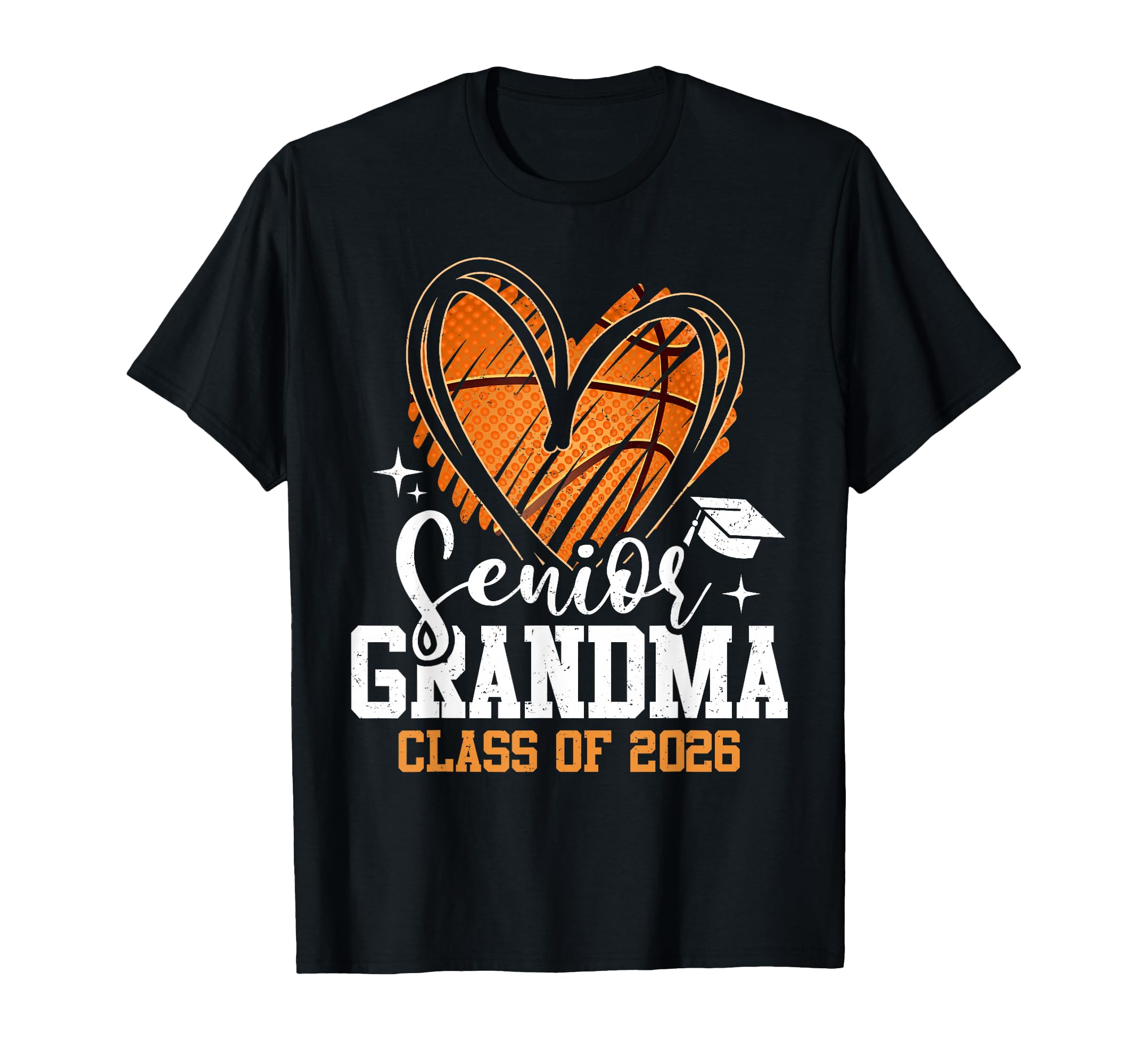 Senior Grandma Class 2026 Basketball T-Shirt - Streetwear Style Unisex - T-Shirt, Sweatshirt, Hoodie
