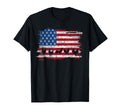 American Flag Chicken 4Th July Farmer T-Shirt - Trendy Graphic Men Women - T-Shirt, Sweatshirt, Hoodie