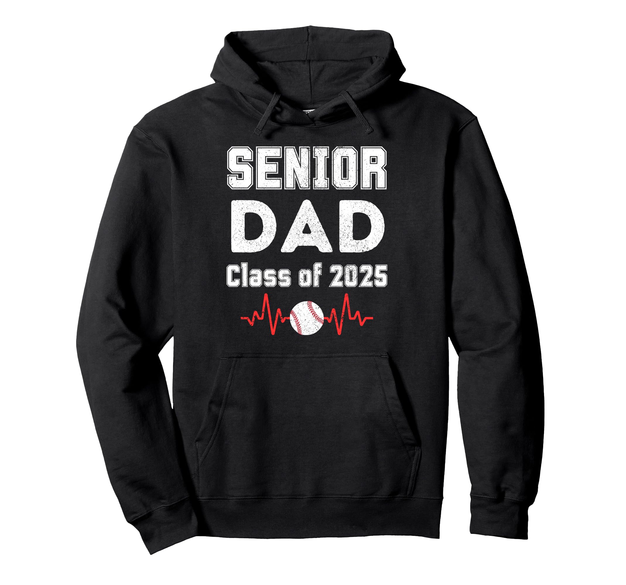 Senior Dad Class 2025 School Hoodie - Casual Everyday Wear Men Women - T-Shirt, Sweatshirt, Hoodie