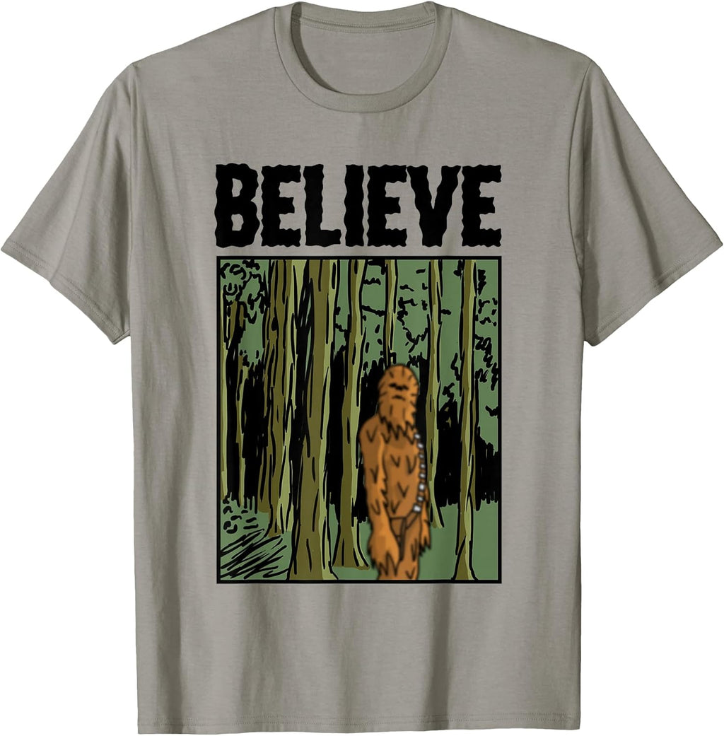 Classic Chewbacca Pop Art Bigfoot Believe Poster - Adult & Kids T-Shirts, Sweatshirts & Hoodies apparel design preview 1