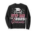 Proud Step Dad 2025 College Sweatshirt - Minimalist Print Men Women - T-Shirt, Sweatshirt, Hoodie