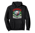Grandpa Ballers Soccer Baseball Player Hoodie - Unique Graphic Men Women - T-Shirt, Sweatshirt, Hoodie