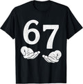 Fun Six Seven 6 7 Funny 67 Gen Alpha Slang Meme - Adult & Kids T-Shirts, Sweatshirts & Hoodies apparel design preview 1