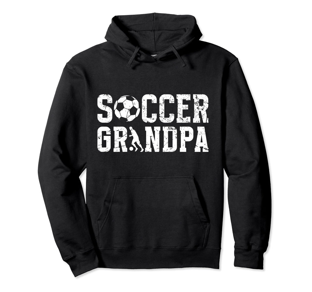 Soccer Grandpa Soccer Player Hoodie - Aesthetic Graphic Men Women - T-Shirt, Sweatshirt, Hoodie