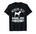 Shar Pei Mom Dog Walking Outfit T-Shirt - Casual Everyday Wear Men Women - T-Shirt, Sweatshirt, Hoodie