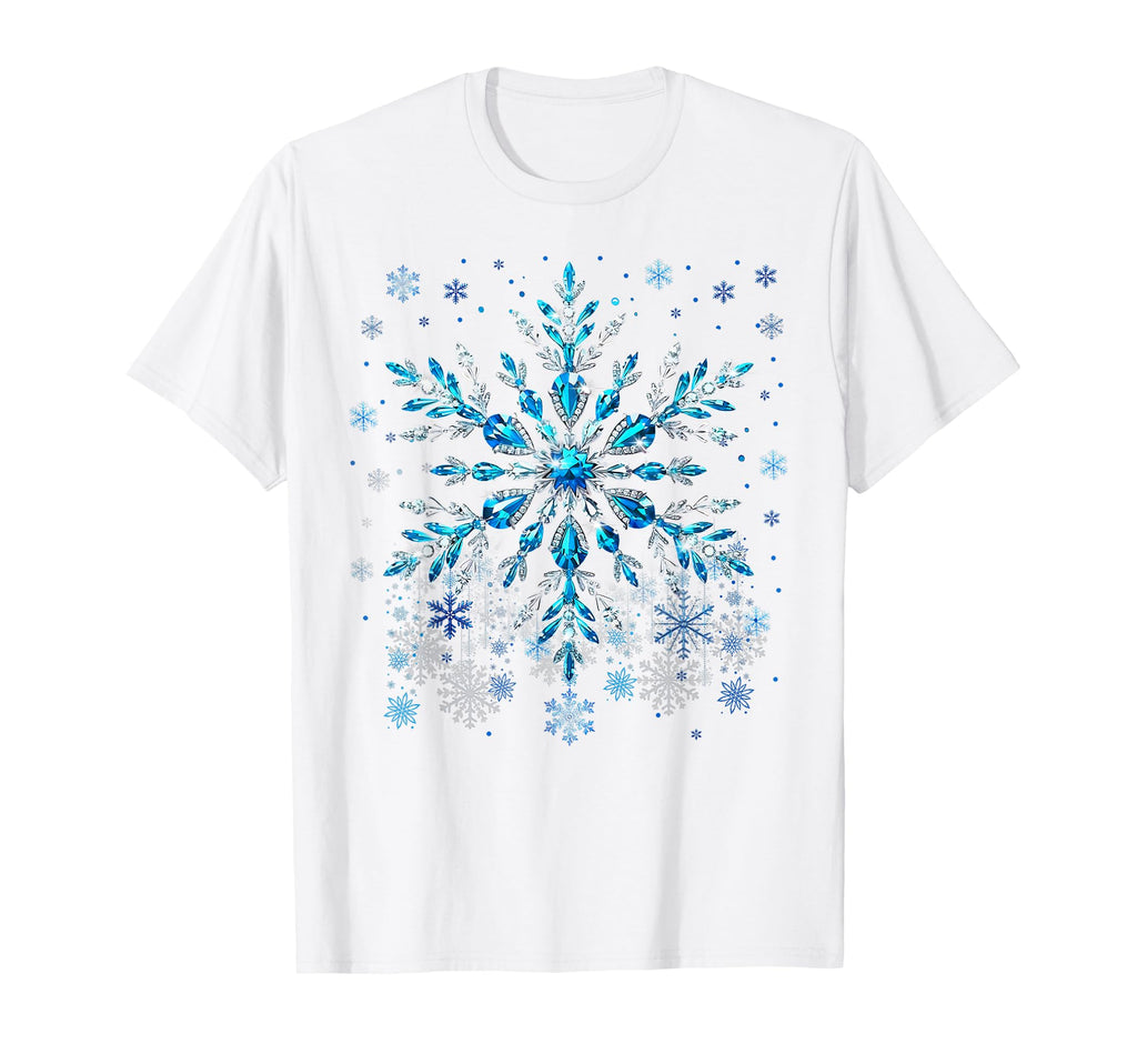 Snowflake Costume Winter Family Matching T-Shirt - Graphic Print Men Women - T-Shirt, Sweatshirt, Hoodie