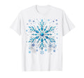 Snowflake Costume Winter Family Matching T-Shirt - Graphic Print Men Women - T-Shirt, Sweatshirt, Hoodie
