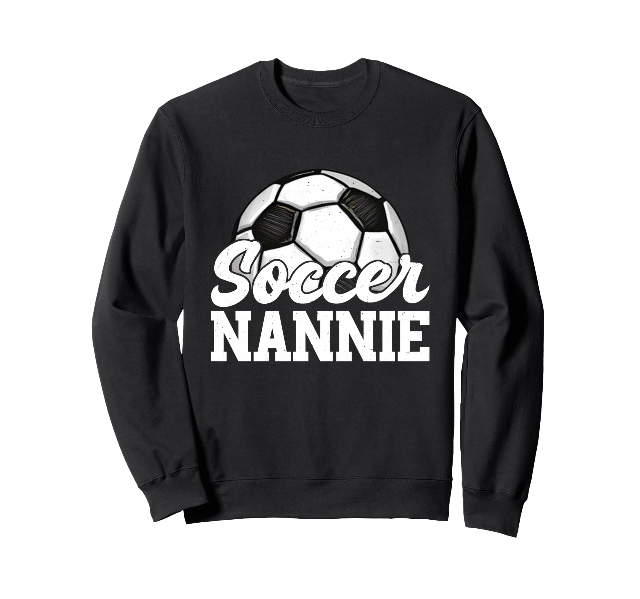 Soccer Nannie Gifts Mothers Day Sweatshirt - Custom Art Print for Adults - T-Shirt, Sweatshirt, Hoodie
