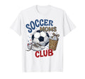 Funny Soccer Mom Club Leopard T-Shirt - Fun Novelty Design for Adults - T-Shirt, Sweatshirt, Hoodie