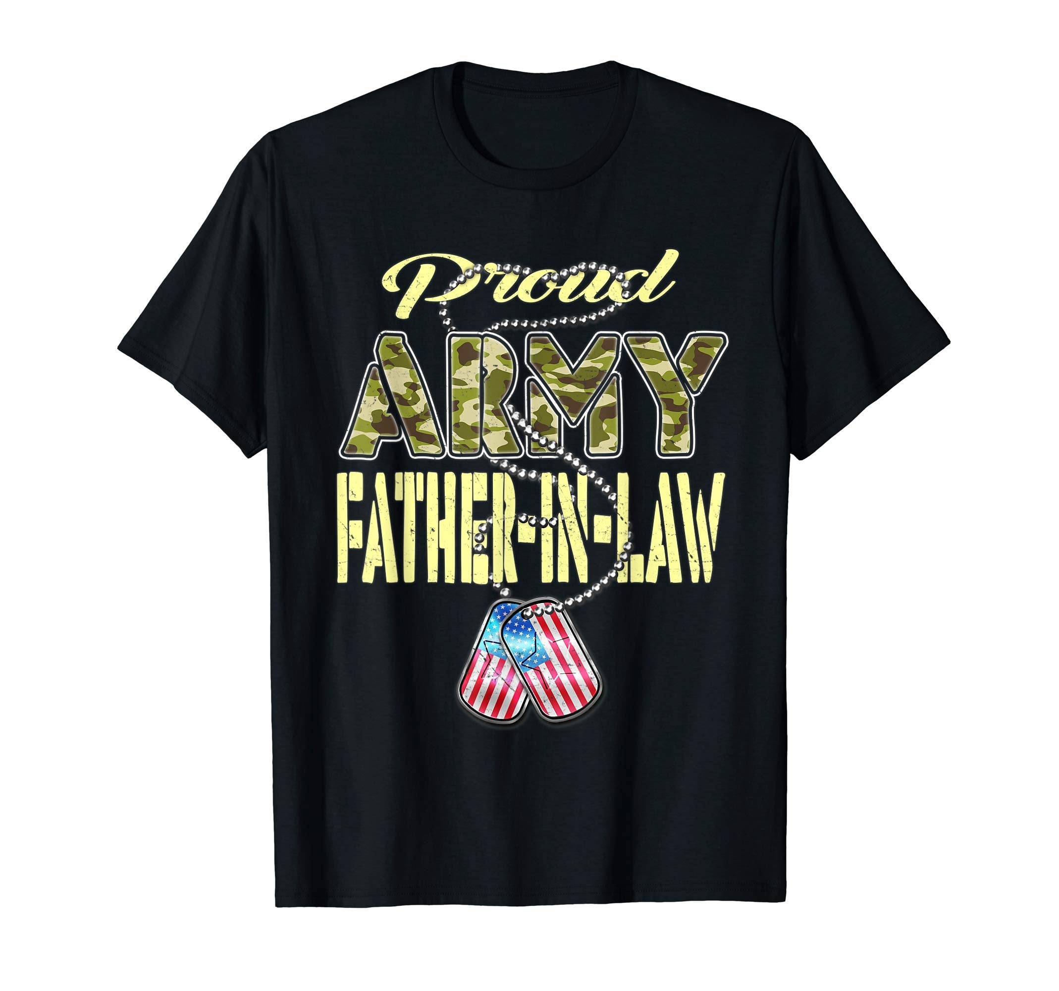Mens Proud Army Father Law Us Flag Dog T-Shirt - Unique Graphic Men Women - T-Shirt, Sweatshirt, Hoodie