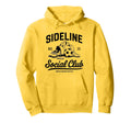 Sideline Social Club Soccer Mom Game Day Hoodie - Custom Art Print Unisex - T-Shirt, Sweatshirt, Hoodie