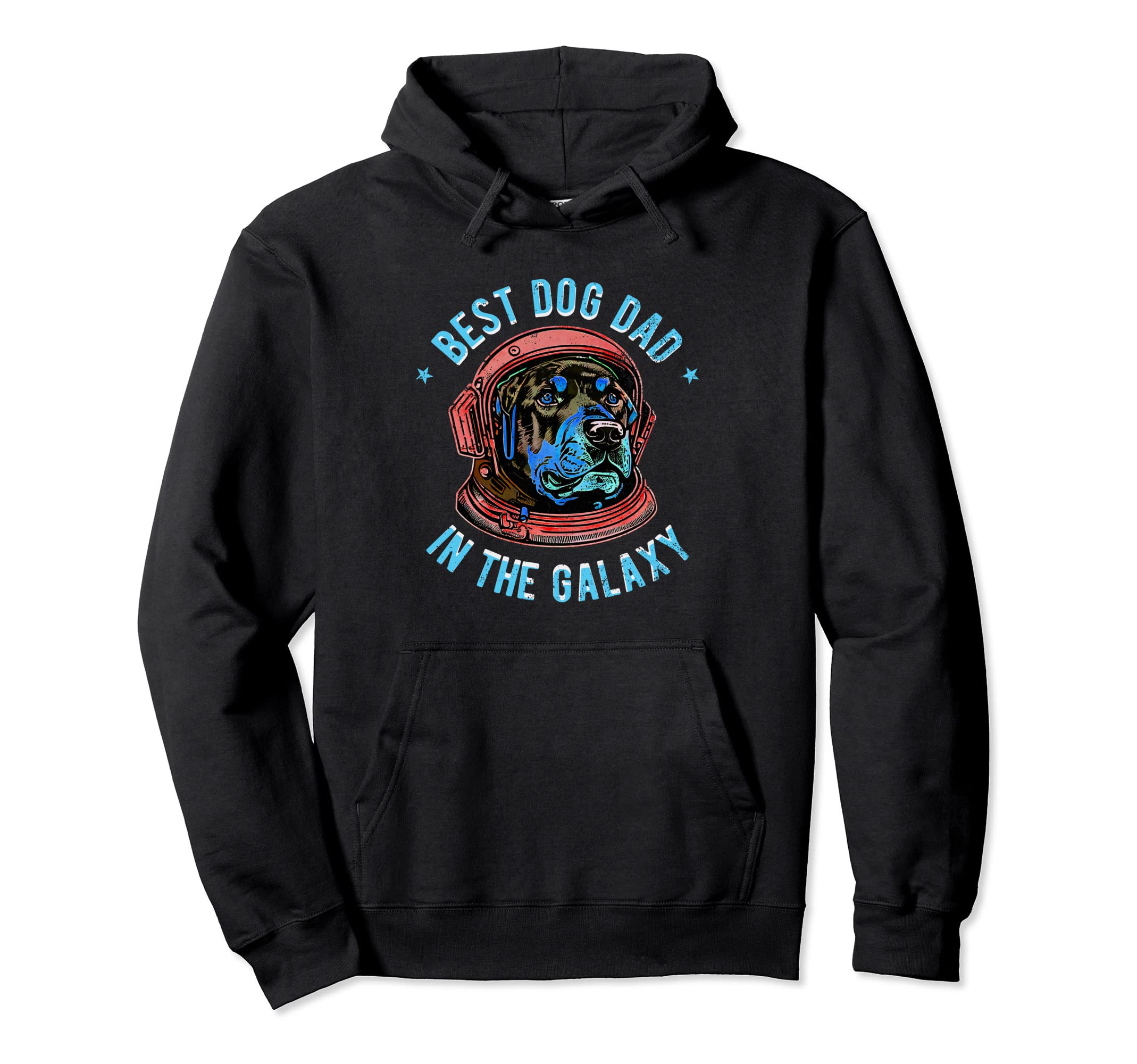 Best Rottweiler Dog Dad Galaxy Hoodie - Custom Art Print Men Women - T-Shirt, Sweatshirt, Hoodie