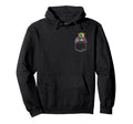 Dragon Pocket Detail Teen Hoodie - Unique Graphic Men Women - T-Shirt, Sweatshirt, Hoodie