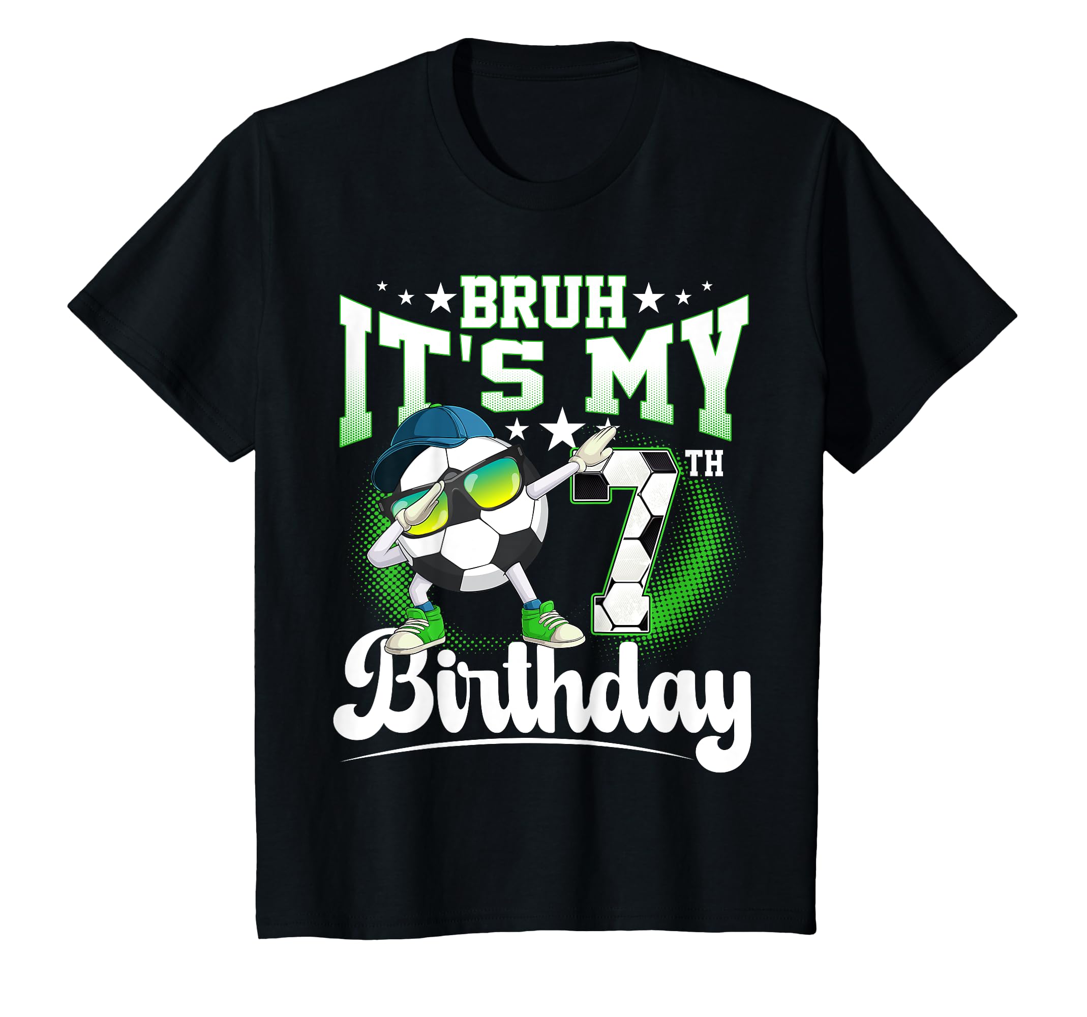 7 Years Old Birthday Bruh Its My 7Th T-Shirt - Minimalist Print for Adults - T-Shirt, Sweatshirt, Hoodie