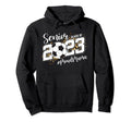 Proud Mama 2023 Senior Graduate Soccer Hoodie - Trendy Graphic for Adults - T-Shirt, Sweatshirt, Hoodie